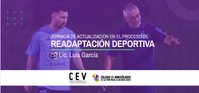 Jornada de actualizacion en el proceso de readaptacion deportiva con el Lic. Luis Garcia