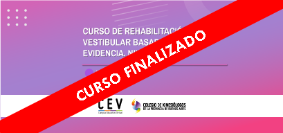 REHABILITACIÓN VESTIBULAR BASADA EN LA EVIDENCIA. NIVEL I (EAFV) DR 7