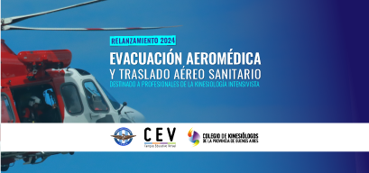 Curso de evacuación aeromédica y traslado aéreo sanitario para kinesiólogos Instituto Nacional de Medicina Aeronáutica y Espacial (INMAE)